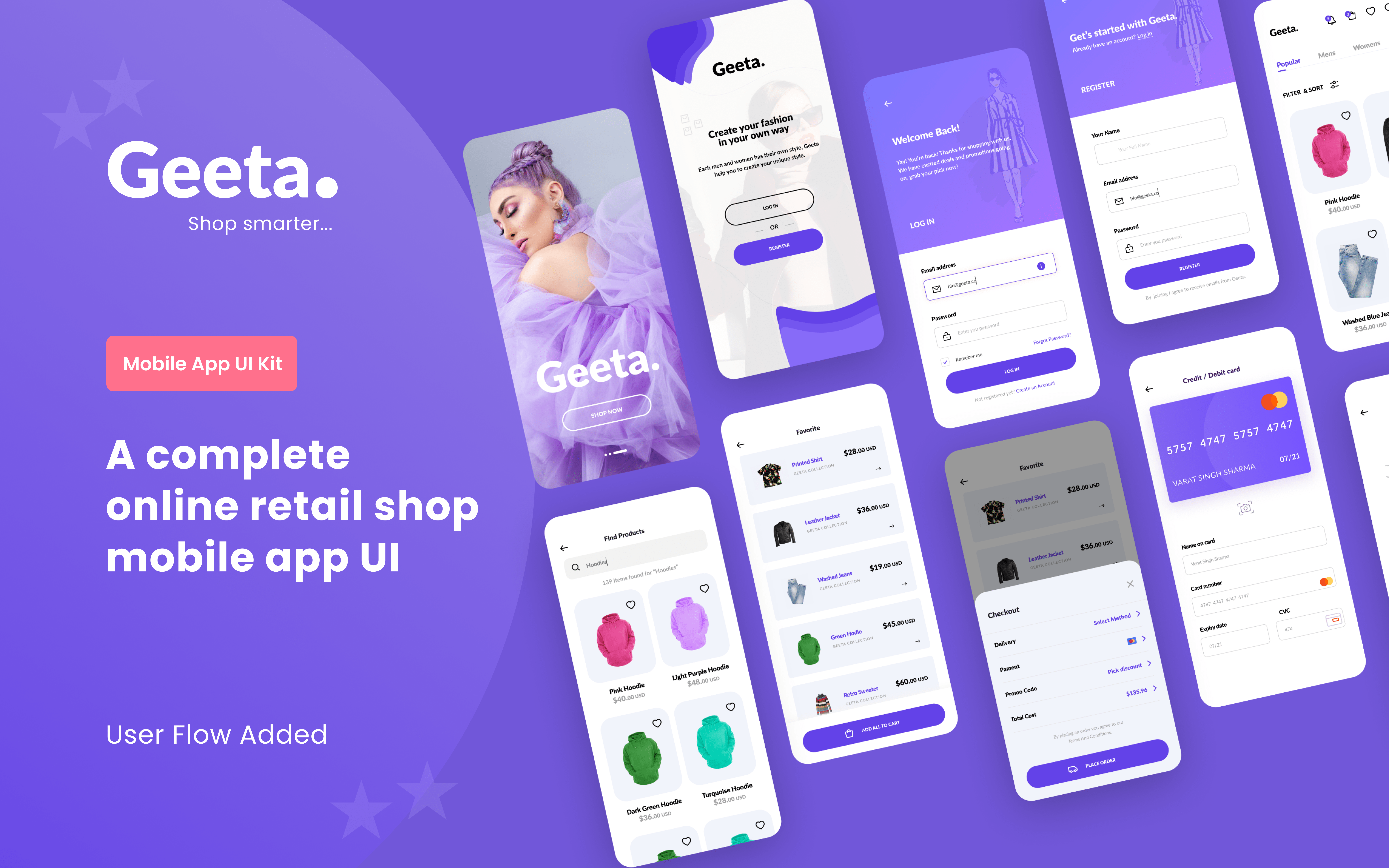 Geeta - Mobile Shop UI